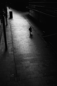 1st - Lone Shopper - Andrew Hall