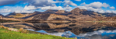 2nd. Hills reflecting in Loch at Skye - Isobel Shaw