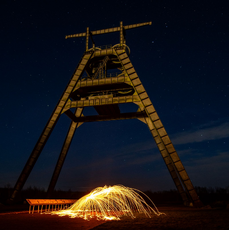 2nd - Light painting at the A Frame - Neil Givens