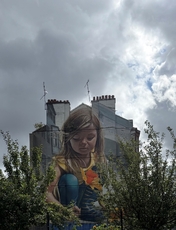 Mural off Goven Road - Zandra Waterford