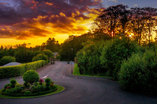 Road to sunset - Saeid Ullah