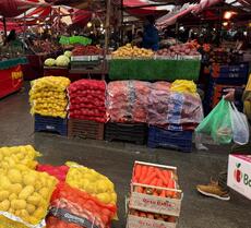 The Fruit Market - John Mould
